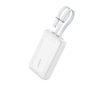 Powerbank Anker Power Bank 10000mAh 30W z wbudowanym kablem USB-C/Lightning